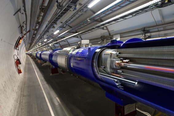 3D cut dipole tunnel montage photo corr Dominguez, Daniel - CERN